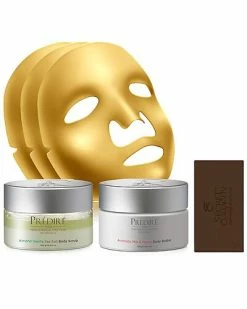 Predire Paris 17oz Oxygen/Vitamin Gold Masks W/ Spa Reinvigorate Collection - Milk & Honey Women