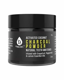 Pursonic Charcoal Powder 2oz Teeth Whitener Women