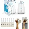 Pursonic Facial Steamer, Hyaluronic Acid & Dual Side Facial Brush Women