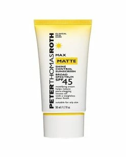 Peter Thomas Roth 1.7oz Max Matte Shine Control Dry Cream Sunscreen - SPF 45 Women