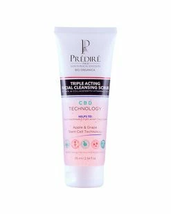 Predire Paris 2.53oz Triple Acting Facial Cleansing Scrub Infused With CBD Oil Women