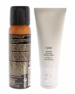 Oribe Airbrush Root Touch-Up Spray - Light Brown & Silverati Illuminating Treatment Masque Kit Women -Peter Thomas Roth shop 1111223297 RLLD 3