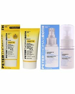 Peter Thomas Roth Max Matte Shine Control Sunscreen SPF 45 & Goodbye Acne AHA- BHA Clearing Gel Kit Women -Peter Thomas Roth shop 1111223298 RLLD 4