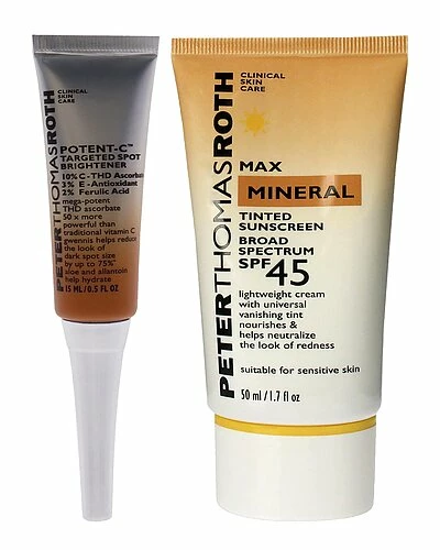 Peter Thomas Roth Nt-C Targeted Spot Brightener & Max Mineral Tinted Sunscreen SPF 45 Kit Women 3 Peter Thomas Roth Nt-C Targeted Spot Brightener & Max Mineral Tinted Sunscreen SPF 45 Kit Women