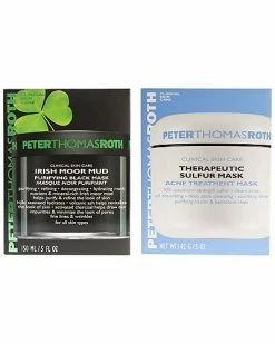 Peter Thomas Roth Irish Moor Mud Purifying Black Mask - All Skin Types & Therapeutic Sulfur Mask Kit Women -Peter Thomas Roth shop 1111223300 RLLD 2