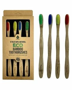 Pursonic 100% Natural Eco Bamboo Toothbrushes Women