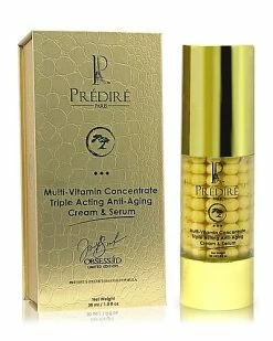 Predire Paris 1oz Multi-Vitamin Concentrate Triple Acting Anti-Aging Cream & Serum Women