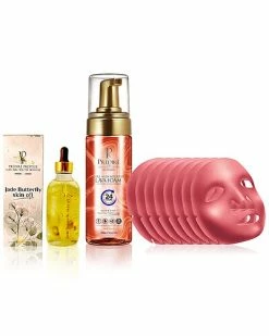 Predire Paris 6.07oz Red Wine Anti-Aging Facial With Jade Butterfly Skin Oil Women