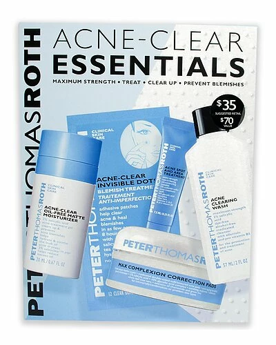 Peter Thomas Roth Acne-Clear Essentials System 5pc Kit Women 3 Peter Thomas Roth Acne-Clear Essentials System 5pc Kit Women