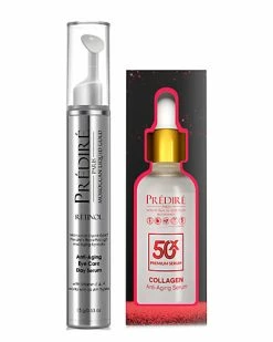 Predire Paris 50X Collagen Anti-Aging & Intensive Rapid Renewal Eye Serum Set Women