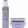 Kérastase Blonde Absolu Ultra Violet Masque & Cicaplasme Serum 2pc Kit Women