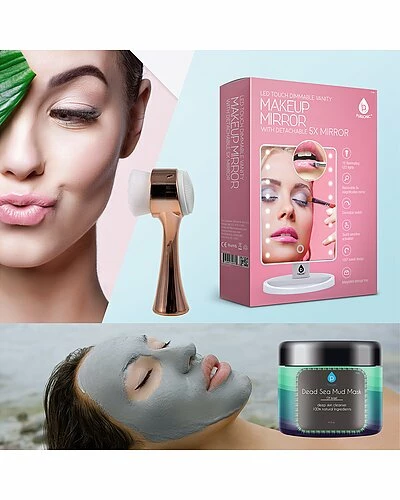 Pursonic LED Vanity Mirror Women 4 Pursonic LED Vanity Mirror Women - Image 2