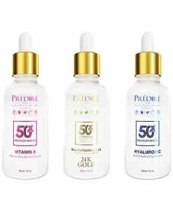Predire Paris 3oz Hyaluronic & Retinol Skin-Infusion Serum Set Women