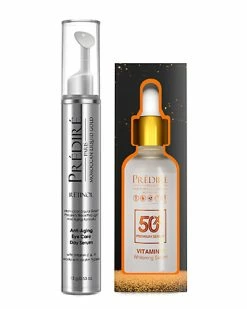Predire Paris 50X Vitamin C Brightening & Intensive Rapid Renewal Eye Serum Set Women