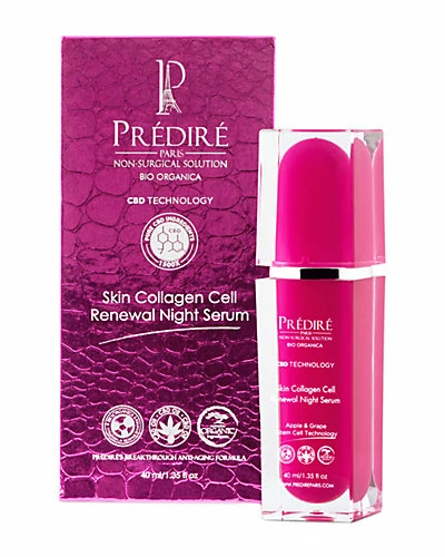 Predire Paris 1.35oz Skin Collagen Cell Renewal Night Serum With CBD Women 3 Predire Paris 1.35oz Skin Collagen Cell Renewal Night Serum With CBD Women