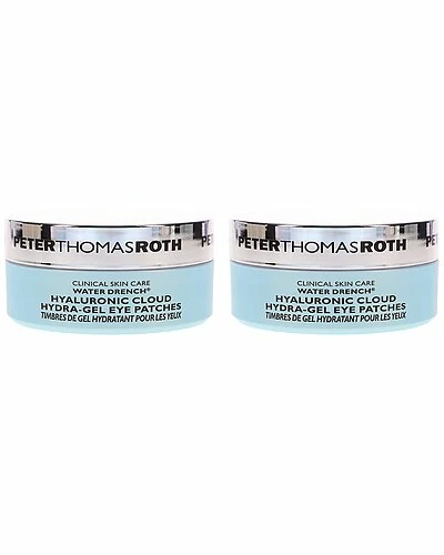 Peter Thomas Roth Water Drench Hyaluronic Cloud Hydra Gel Eye Patches 60pc 2 Pack Women 3 Peter Thomas Roth Water Drench Hyaluronic Cloud Hydra Gel Eye Patches 60pc 2 Pack Women