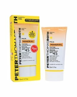 Peter Thomas Roth Max Mineral Tinted Sunscreen Broad Spectrum SPF 45 1.7oz Women