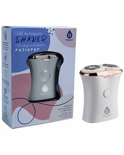Pursonic White Rechargeable USB Shaver Women