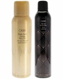 Oribe Flash Form Finishing Spray Wax & Tres Set Structure Spray Women