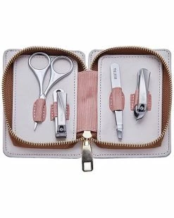 Bertha Avery 4pc Surgical Steel Groom Kit Women
