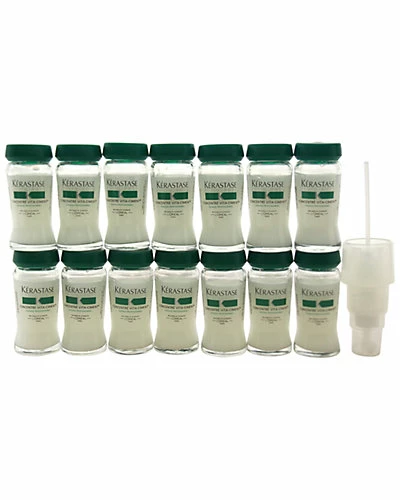 Kérastase Unisex Set Of 15 Fusion Dose Concentrate Vita Ciment Treatment Women 3 Kérastase Unisex Set Of 15 Fusion Dose Concentrate Vita Ciment Treatment Women
