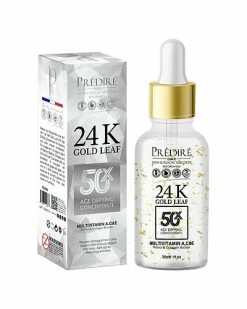 Predire Paris 24K Gold Leaf Multi-Vitamin With Retinol & Collagen Booster Age-Defying Concentrate 2 Pack Women