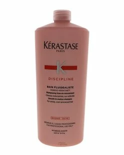 Kérastase 34oz Discipline Bain Fluidealiste No Sulfates Smooth-in-Motion Shampoo Women